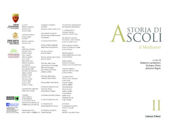 Storia di Ascoli Vol II - Il Medioevo - Librati Editore